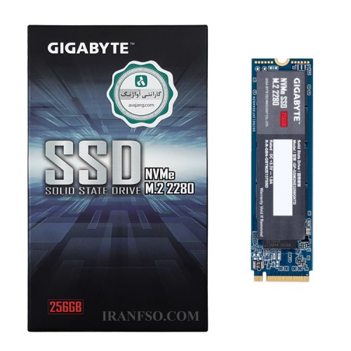 هارد SSD لپ تاپ 256 گیگابایت Gigabyte M.2-2280 NVMe گارانتی آواژنگ