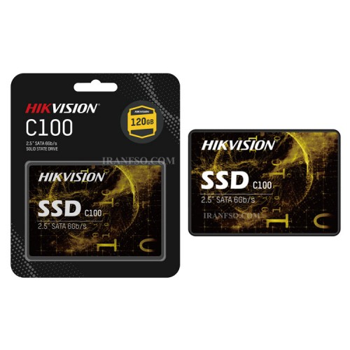 هارد SSD لپ تاپ 120 گیگابایت هایک ویژن Sata 2.5Inch C100 گارانتی آونگ