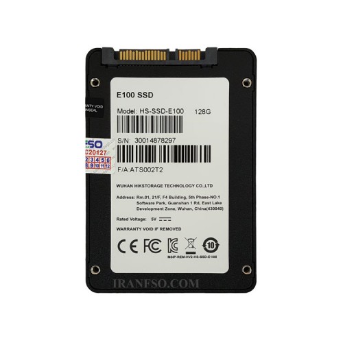 هارد SSD لپ تاپ 128 گیگابایت هایک ویژن Sata 2.5Inch E100