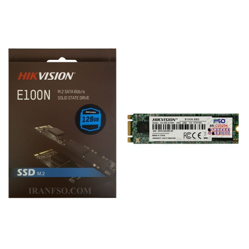 هارد SSD لپ تاپ 128 گیگابایت هایک ویژن M.2 NGFF 2280-E100N