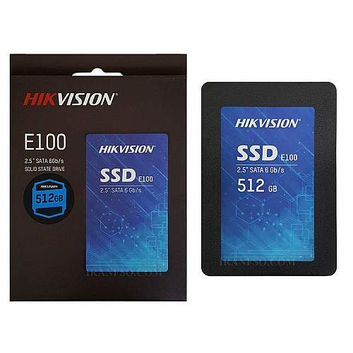 هارد SSD لپ تاپ 512 گیگابایت هایک ویژن Sata 2.5Inch E100 گارانتی حامی