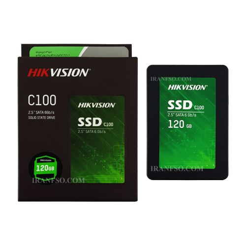 هارد SSD لپ تاپ 120 گیگابایت هایک ویژن Sata 2.5Inch C100 گارانتی حامی
