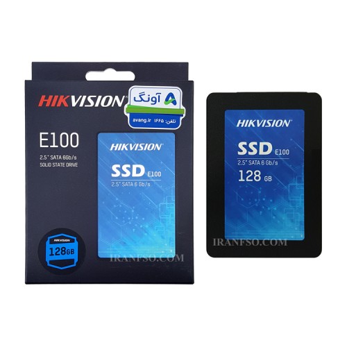 هارد SSD لپ تاپ 128 گیگابایت هایک ویژن Sata 2.5Inch E100 گارانتی آونگ