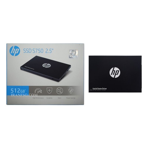 هارد SSD لپ تاپ 512 گیگابایت اچ پی Sata 2.5Inch S750 گارانتی آواژنگ