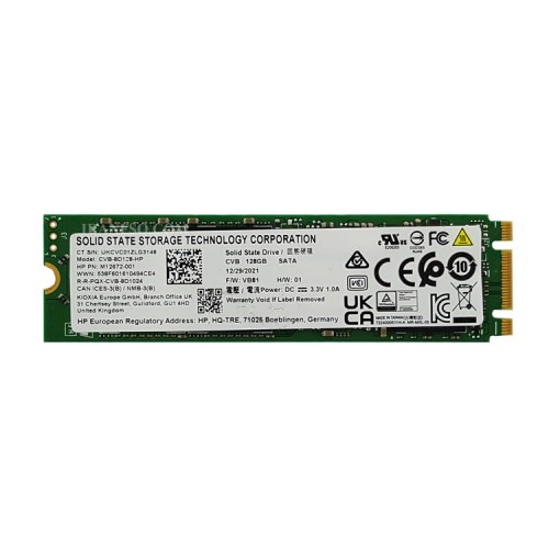 هارد SSD لپ تاپ 128 گیگابایت اچ پی M.2 NGFF 2280 سه ماه گارانتی