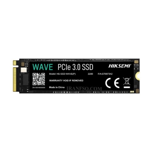 هارد SSD لپ تاپ 256 گیگابایت Hiksemi M.2 2280 NVME Wave گارانتی آواژنگ