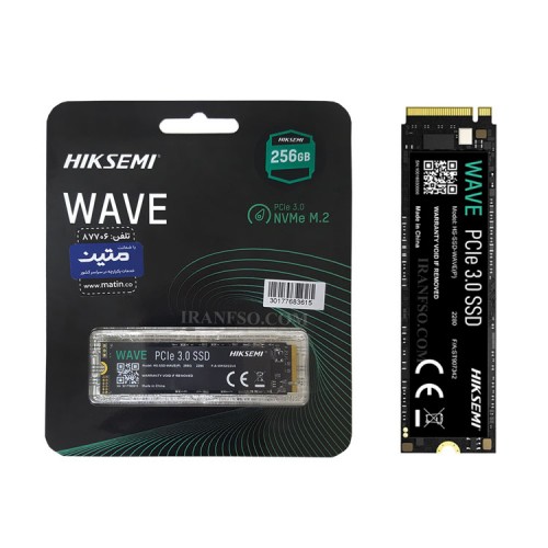 هارد SSD لپ تاپ 256 گیگابایت Hiksemi M.2-2280 NVME Wave گارانتی متین