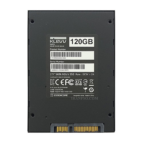 هارد SSD لپ تاپ 120 گیگابایت Klevv Sata 2.5Inch N400
