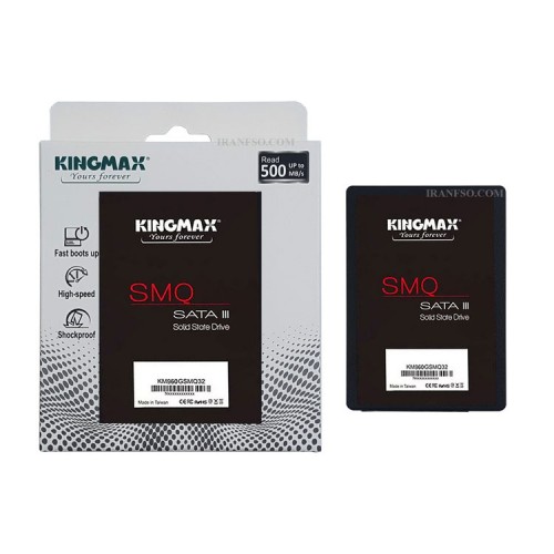 هارد SSD لپ تاپ 960 گیگابایت KingMax Sata 2.5Inch_SMQ گارانتی آواژنگ