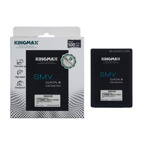 هارد SSD لپ تاپ 960 گیگابایت KingMax Sata 2.5Inch_SMV گارانتی آواژنگ