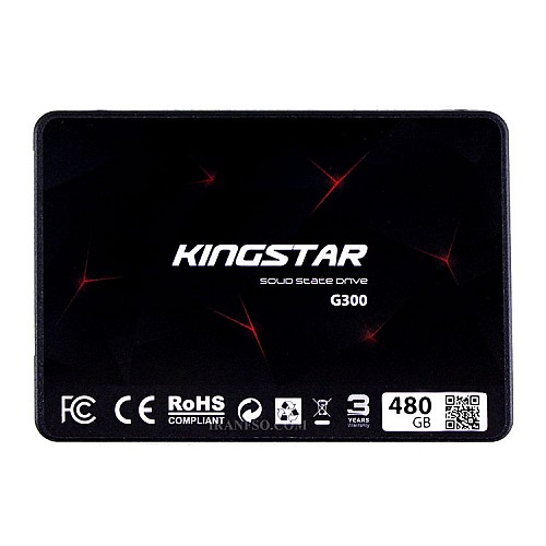 هارد SSD لپ تاپ 480 گیگابایت Kingstar G300 Sata 2.5Inch یکسال گارانتی افق