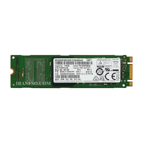 هارد SSD لپ تاپ 128 گیگابایت لنوو M.2 NGFF 2280_Refurbish سه ماه گارانتی