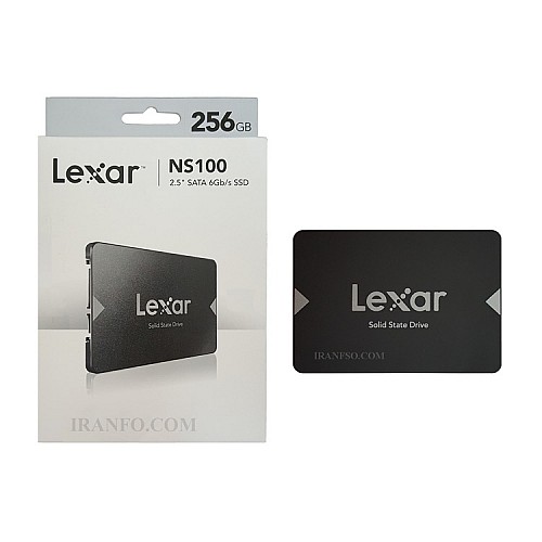 هارد SSD لپ تاپ 256 گیگابایت Lexar NS100 Sata 2.5Inch