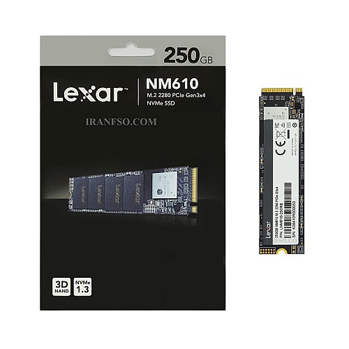 هارد SSD لپ تاپ 250 گیگابایت Lexar M.2-2280 NVME