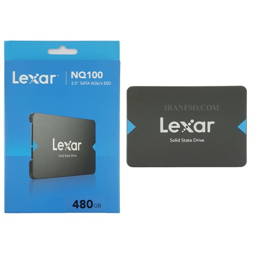 هارد SSD لپ تاپ 480 گیگابایت Lexar NQ100 Sata 2.5Inch