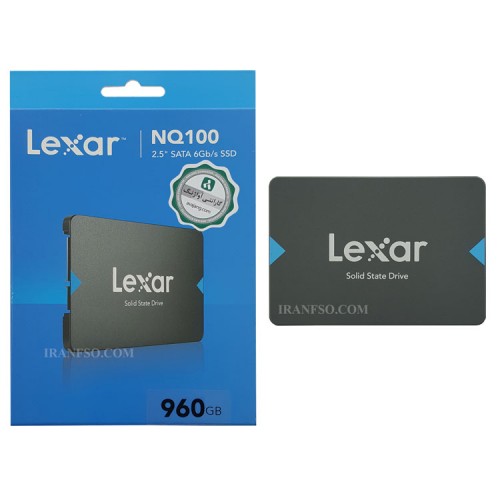 هارد SSD لپ تاپ 960 گیگابایت Lexar Sata 2.5Inch NQ100 گارانتی آواژنگ