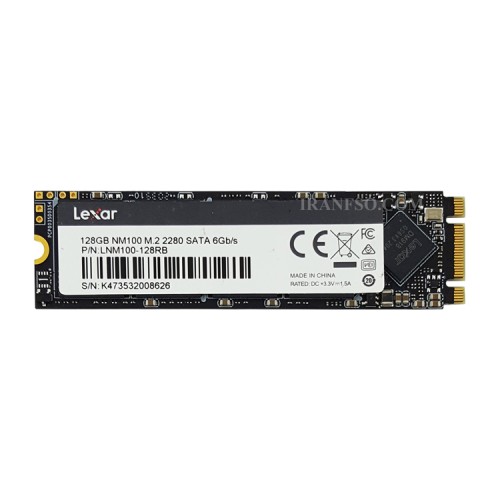 هارد SSD لپ تاپ 128 گیگابایت Lexar M.2 NGFF 2280_NM100 سه ماه گارانتی