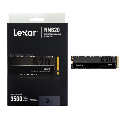 هارد SSD لپ تاپ 2 ترابایت Lexar M.2 NVME 2280 NM620 گارانتی آواژنگ