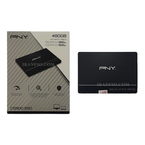 هارد SSD لپ تاپ 480 گیگابایت PNY Sata 2.5Inch CS900 یکسال گارانتی افق