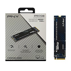 هارد SSD لپ تاپ 250 گیگابایت PNY M.2 NVME 2280_CS1030 یکسال گارانتی افق