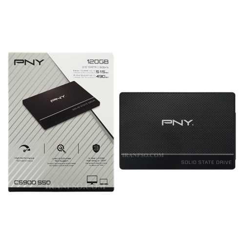 هارد SSD لپ تاپ 120 گیگابایت PNY Sata 2.5Inch CS900 گارانتی آواژنگ