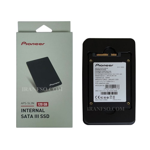 هارد SSD لپ تاپ 120 گیگابایت پایونیر Sata 2.5Inch