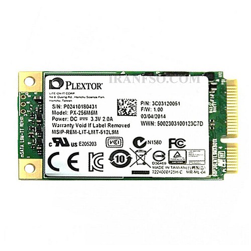 هارد SSD لپ تاپ 256 گیگابایت Plextor M6D