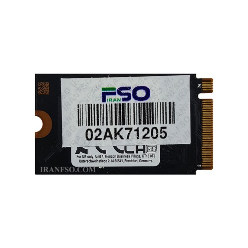 هارد SSD لپ تاپ 256 گیگابایت SK Hynix M.2 NVME 2242 شش ماه گارانتی-بدون پک