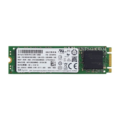 هارد SSD لپ تاپ 128 گیگابایت SK Hynix M.2 NGFF 2280_Refurbish سه ماه گارانتی
