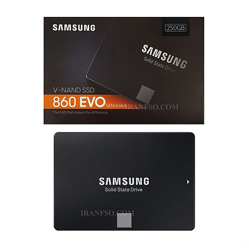 هارد SSD لپ تاپ 250 گیگابایت سامسونگ Sata 2.5 Inch EVO 860