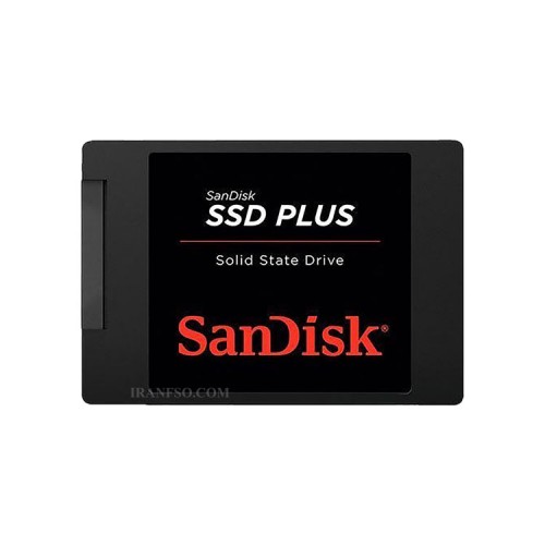 هارد SSD لپ تاپ 480 گیگابایت SanDisk Sata 2.5Inch Plus گارانتی سازگار