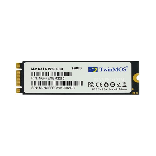 هارد SSD لپ تاپ 256 گیگابایت Twinmos M.2-2280 NGFF