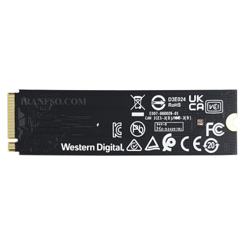 هارد SSD لپ تاپ 1 ترابایت وسترن Western Blue M.2 NVME 2280_SN580 گارانتی سازگار