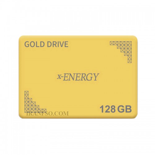 هارد SSD لپ تاپ 128 گیگابایت X-ENERGY Sata 2.5Inch Gold یکسال گارانتی افق