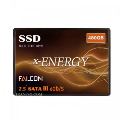 هارد SSD لپ تاپ 480 گیگابایت X-ENERGY Sata 2.5Inch Falcon یکسال گارانتی افق