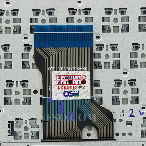 کیبرد لپ تاپ ایسوس G501 مشکی-اینترکوچک بدون فریم
