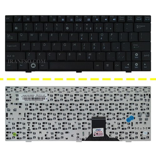 کیبرد لپ تاپ ایسوس Eee PC 1000 مشکی