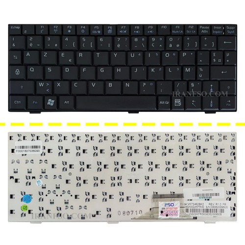 کیبرد لپ تاپ ایسوس Eee PC 700 مشکی