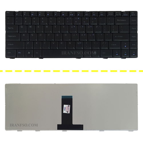 کیبرد لپ تاپ ایسوس F80-F81-F82 مشکی