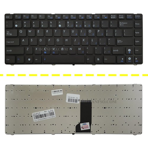 کیبرد لپ تاپ ایسوس K42-K43-X42-X44 مشکی-بافریم