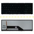 کیبرد لپ تاپ ایسوس K50-K61-K70 مشکی-با بک لایت-با فریم