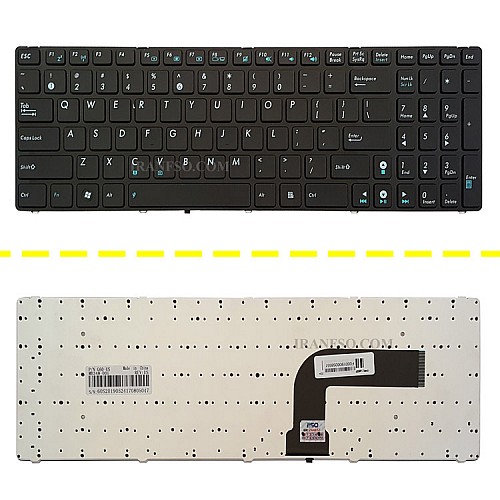 کیبرد لپ تاپ ایسوس K52-K53-N61-UX50 مشکی-بافریم