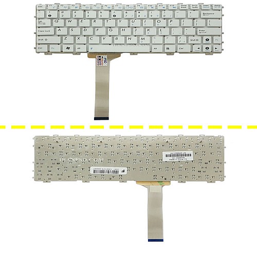 کیبرد لپ تاپ ایسوس Mini 1015-X101 سفید-اینترکوچک بدون فریم