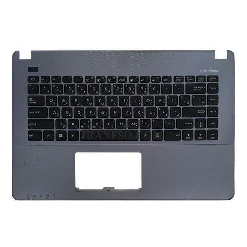 کیبرد لپ تاپ ایسوس X450 مشکی با قاب C نوک مدادی
