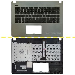 کیبرد لپ تاپ ایسوس X450 مشکی با قاب C نوک مدادی