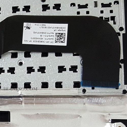 کیبرد لپ تاپ ایسوس X540S مشکی-با قاب C بژ