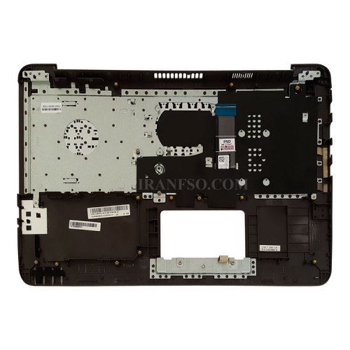 کیبرد لپ تاپ ایسوس VivoBook X556 مشکی با قاب C قهوه ای