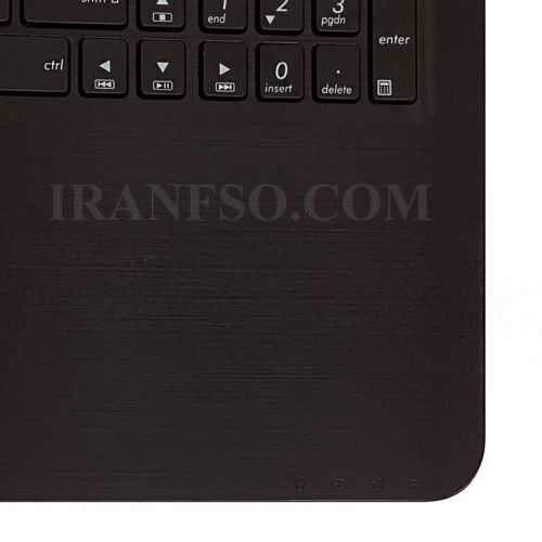 کیبرد لپ تاپ ایسوس VivoBook X556 مشکی با قاب C قهوه ای