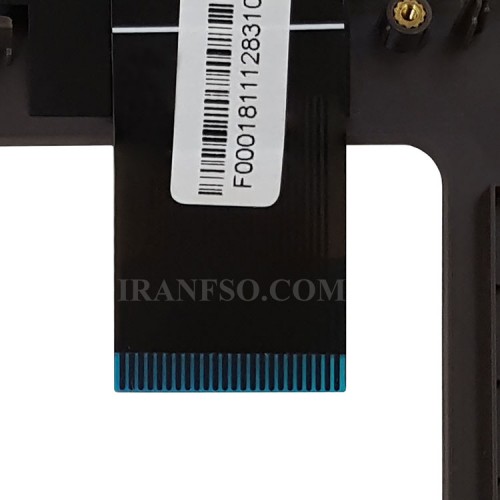 کیبرد لپ تاپ ایسوس VivoBook X556 مشکی با قاب C قهوه ای