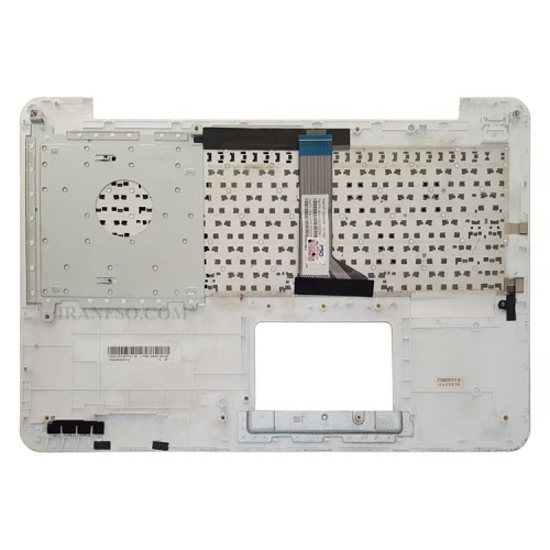 کیبرد لپ تاپ ایسوس K555U مشکی-با قاب C سفید